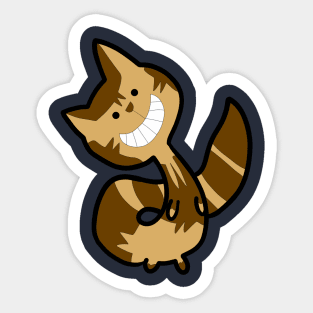 The Squirrel Smile Sticker